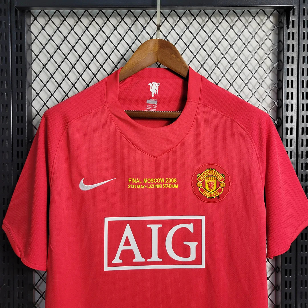 2007/2008 Retro Manchester United Home Champions League Edition