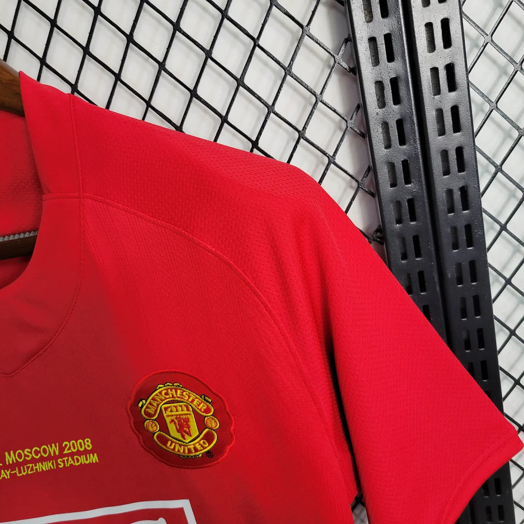 2007/2008 Retro Manchester United Home Champions League Edition