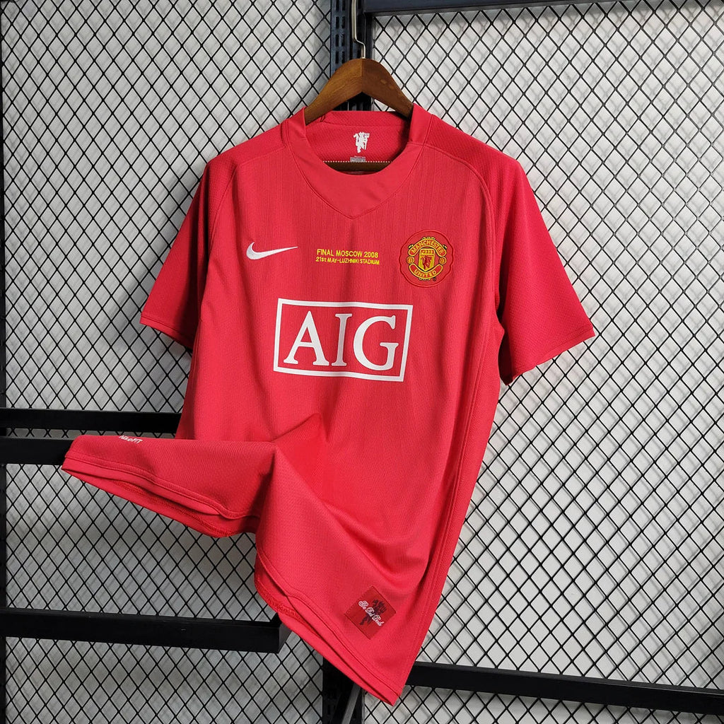 2007/2008 Retro Manchester United Home Champions League Edition