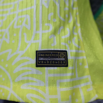 2024 Long Sleeve Player Version Brazil Home Football Shirt