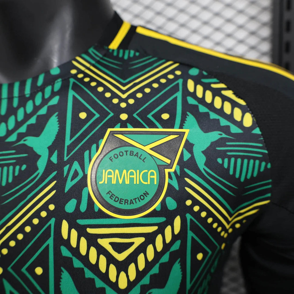 2024/2025 Player Version Jamaica Away Football Shirt