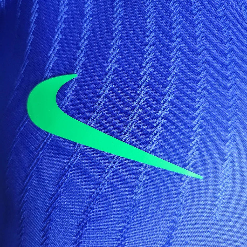 2022 World Cup Brazil Away Soccer Jersey - Player Version