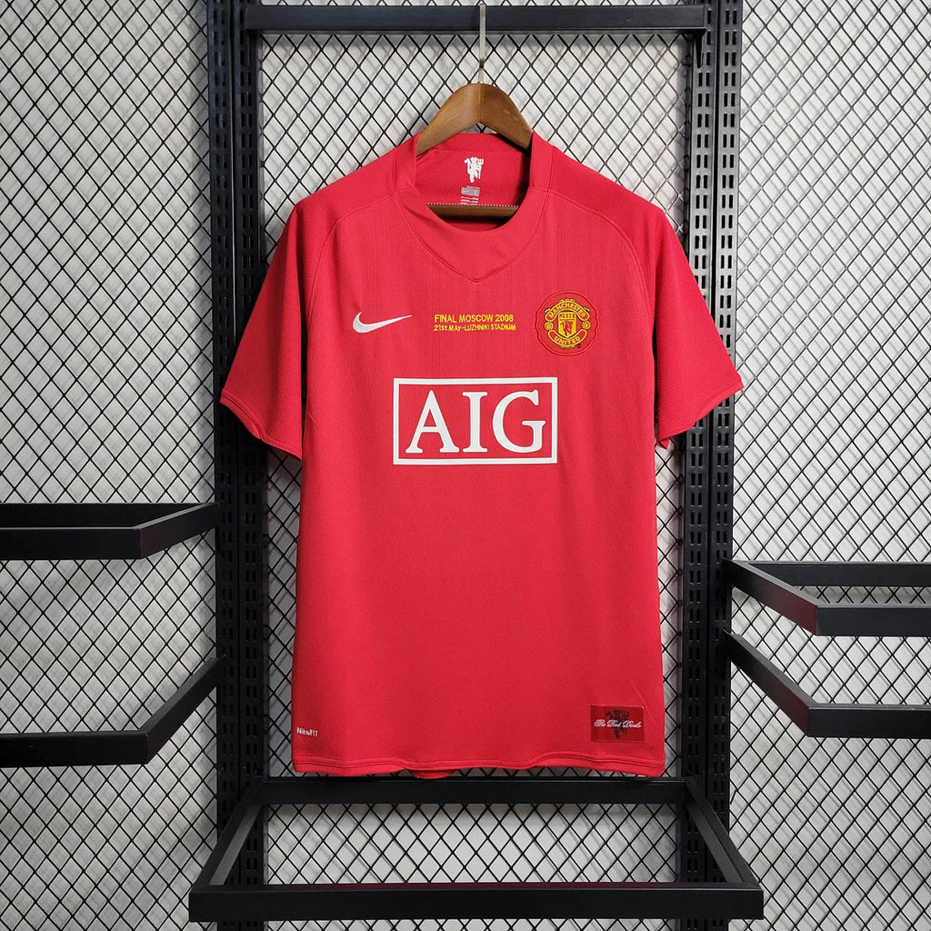 2007/2008 Retro Manchester United Home Champions League Edition