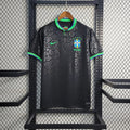 Brazil 2024 Black Leopard Special Edition Football Shirt