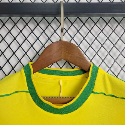 1994 Retro Kids Size Brazil Home Soccer Jersey