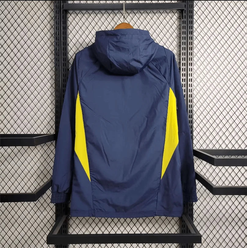 2023/2024 Real Madrid Windbreaker Blue