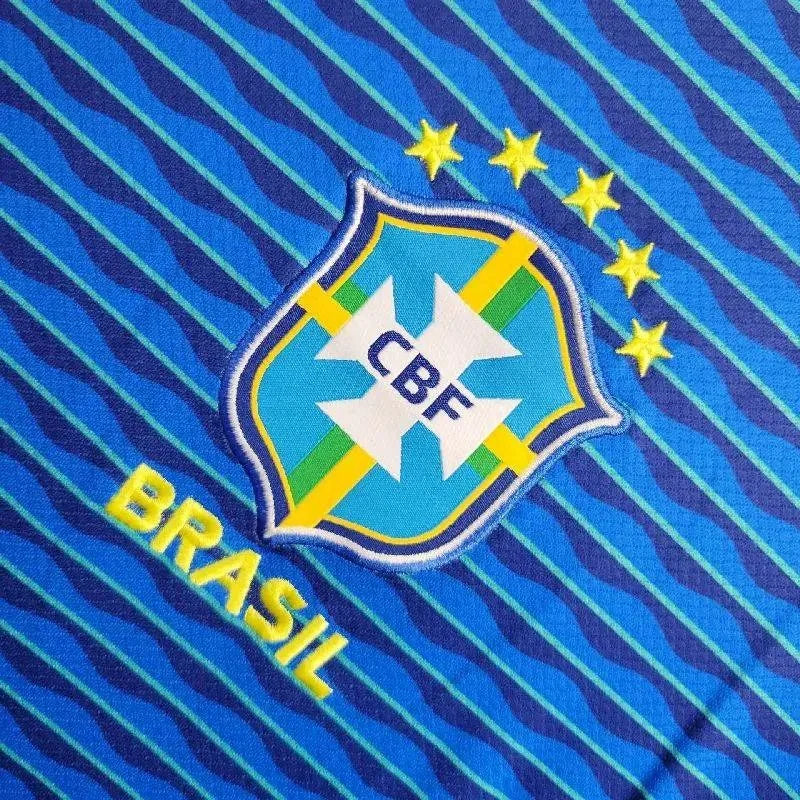 2024 Brazil Away Soccer Jersey