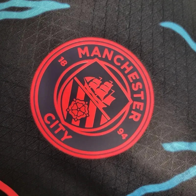 2023/2024 Manchester City Third Away Football Shirt- Player Version