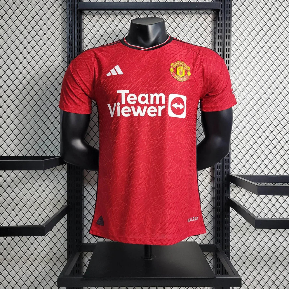 2023/2024 Manchester United Home Soccer Jersey - Player Version