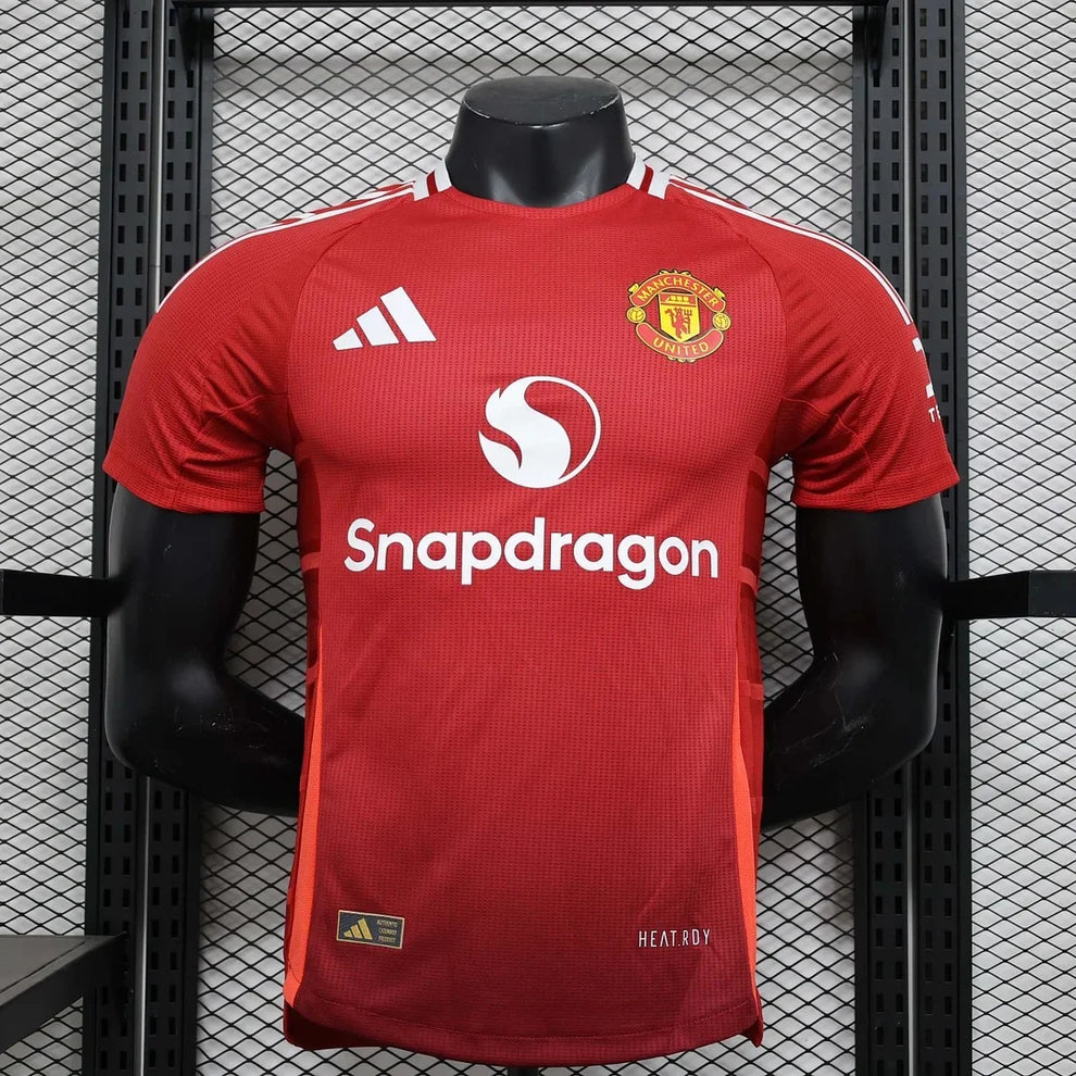 2024/2025 Manchester United Home Soccer Jersey- Player Version