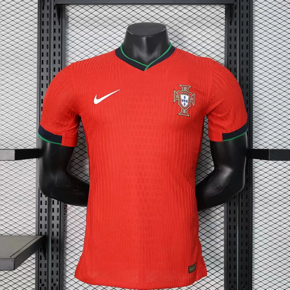 2024 Portugal Home Football Shirt- Player Version