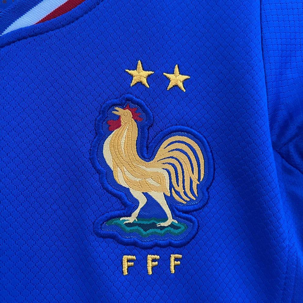 2024 Kids Size France Home Football Shirt