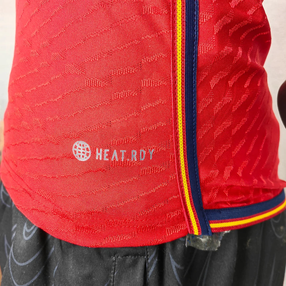 2022 FIFA World Cup Spain Home Soccer Shirt- Player Version