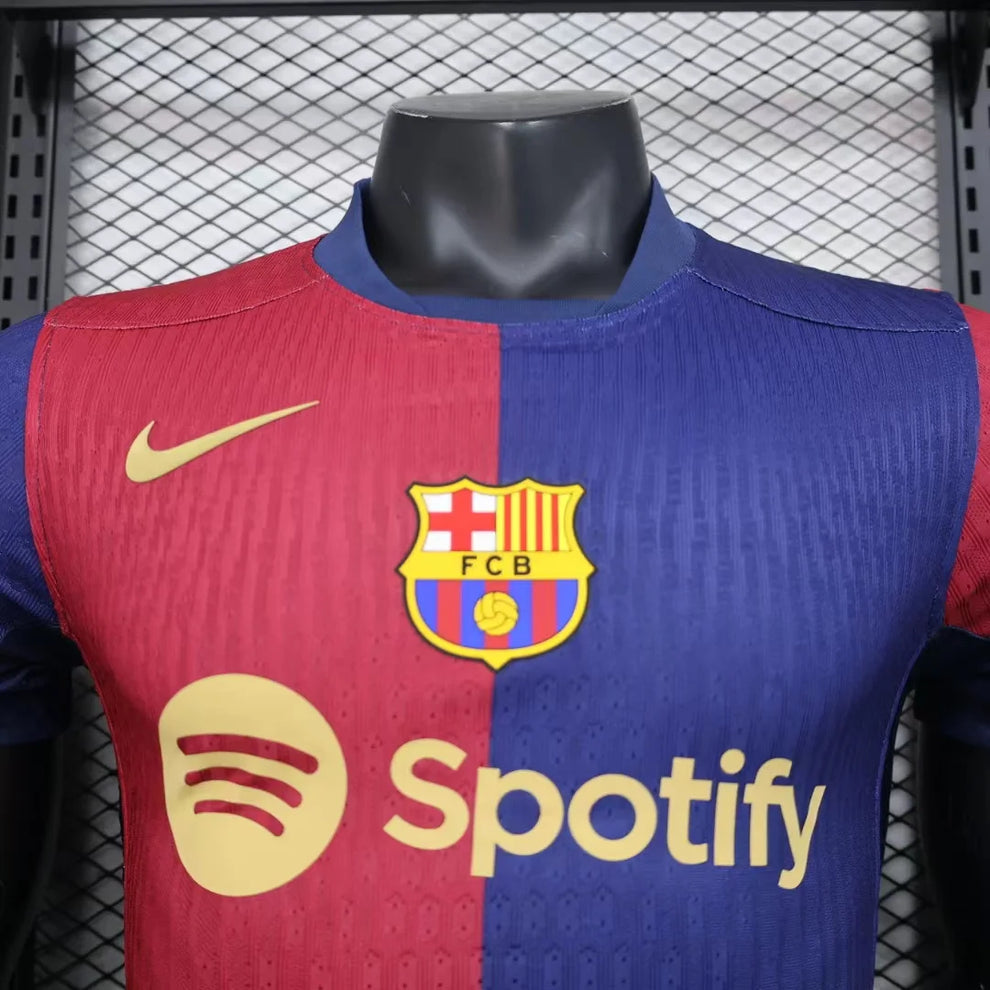 2024/2025 Barcelona Home Football Shirt- Player Version