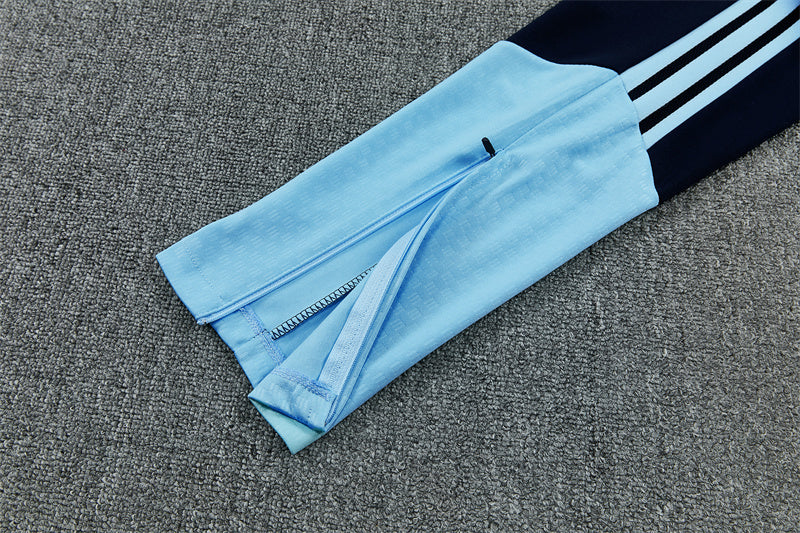 2026/2027 Argentina Half-Pull Blue Tracksuit