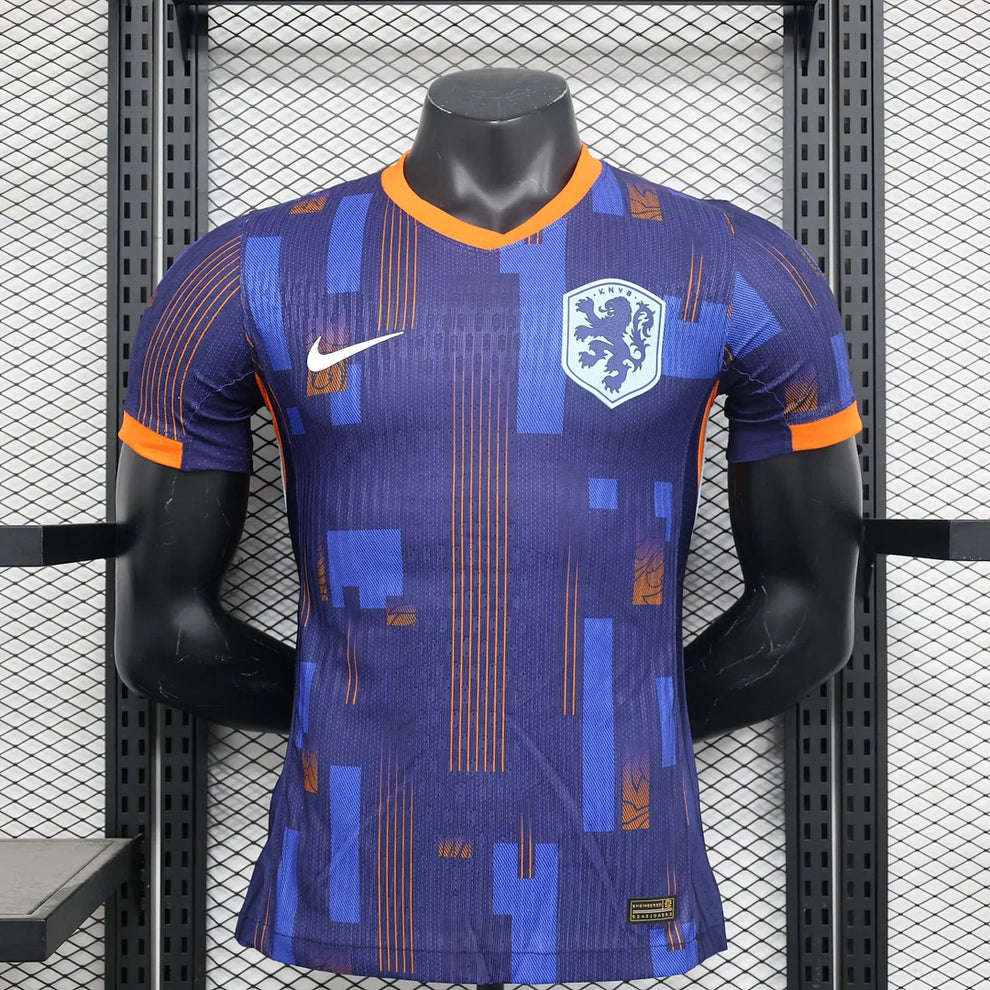 2024 Netherlands National Team Away Football Shirt- Player Version