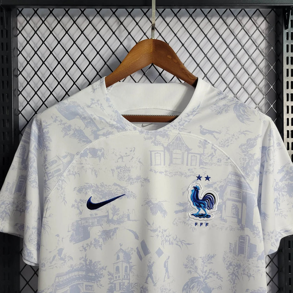 2022 FIFA World Cup France Away Football Shirt