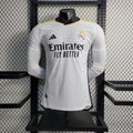 2023/2024 Long Sleeve Real Madrid Home Football Shirt- Player Version