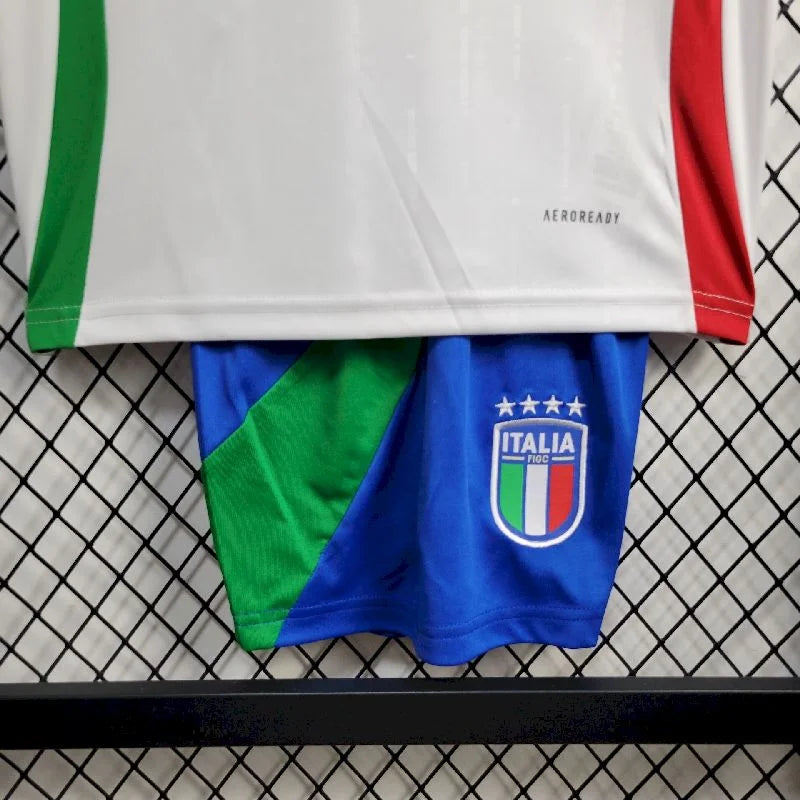 2024 Kids Size Italy Away Soccer Shirt
