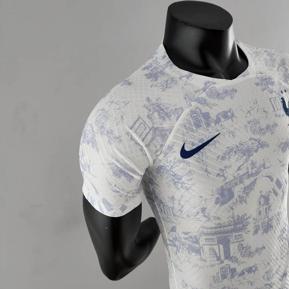 2022 FIFA World Cup France Away Football Shirt- Player Version
