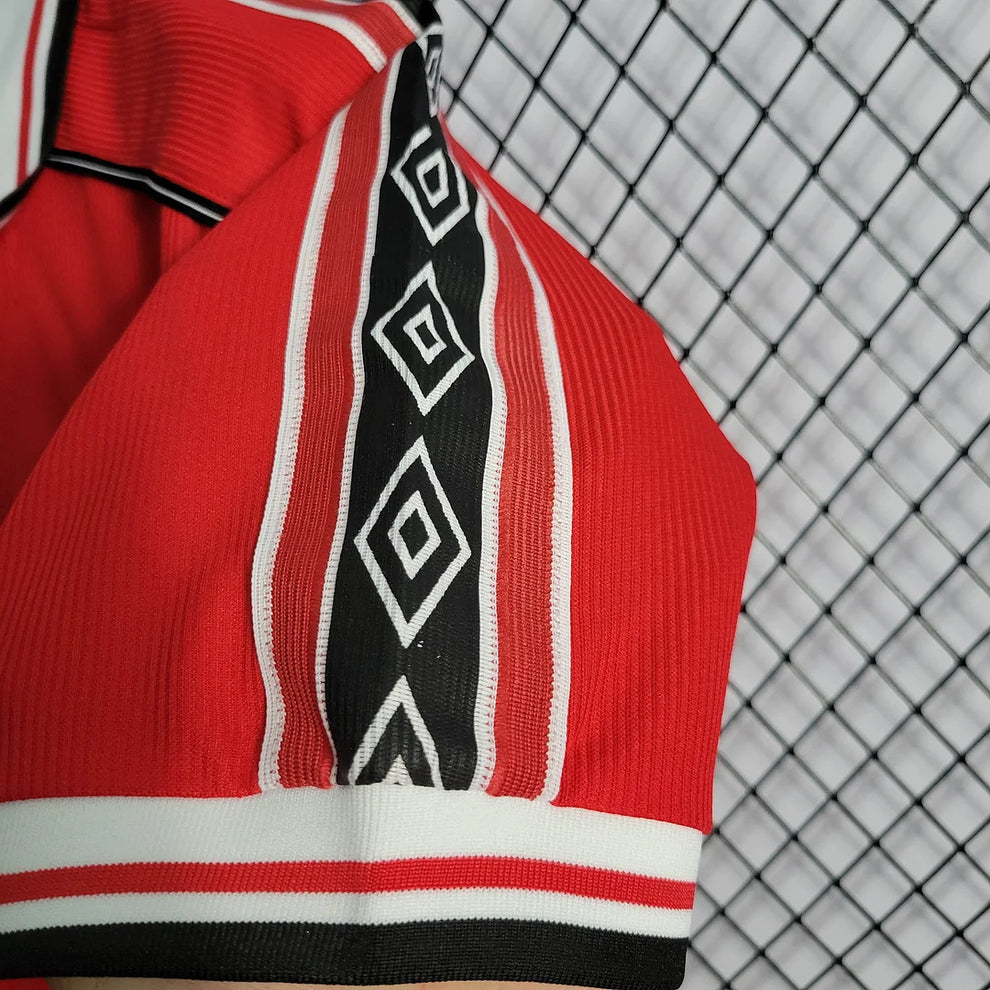 1998/1999 Retro Manchester United Home Football Shirt