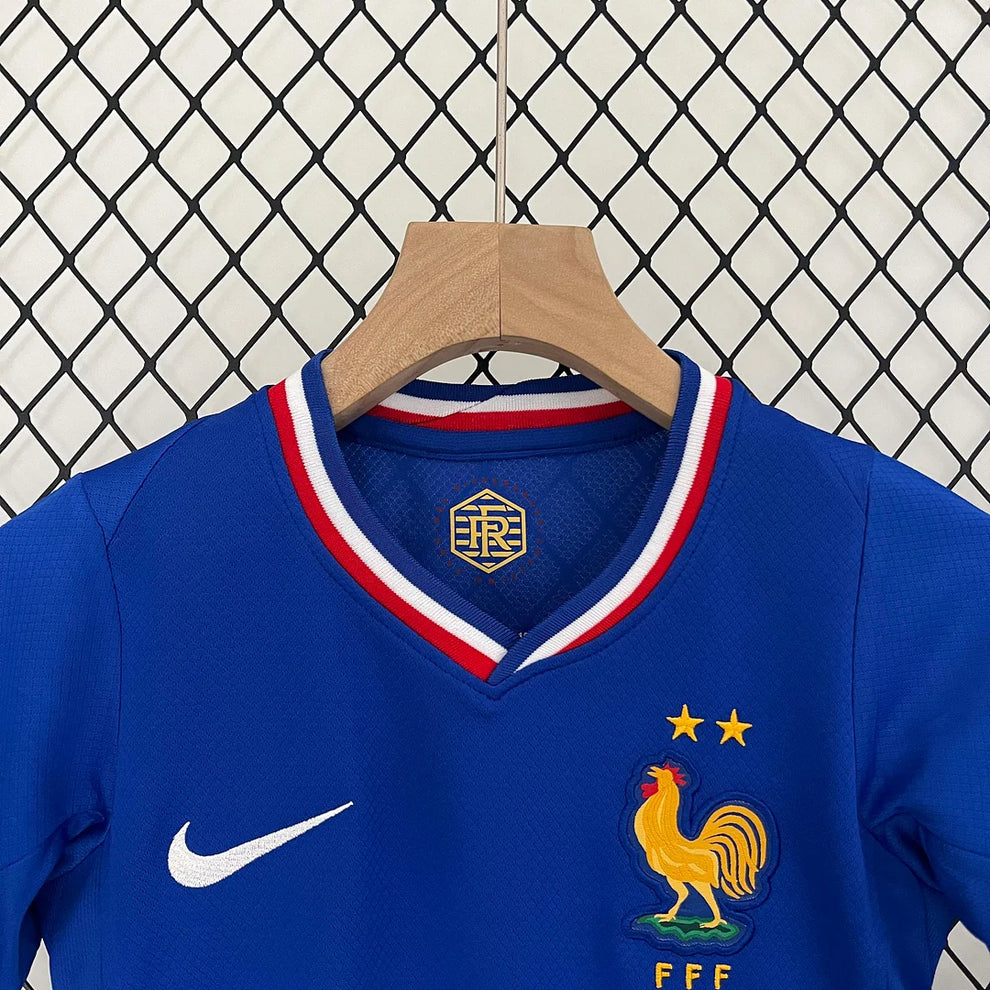 2024 Kids Size France Home Football Shirt