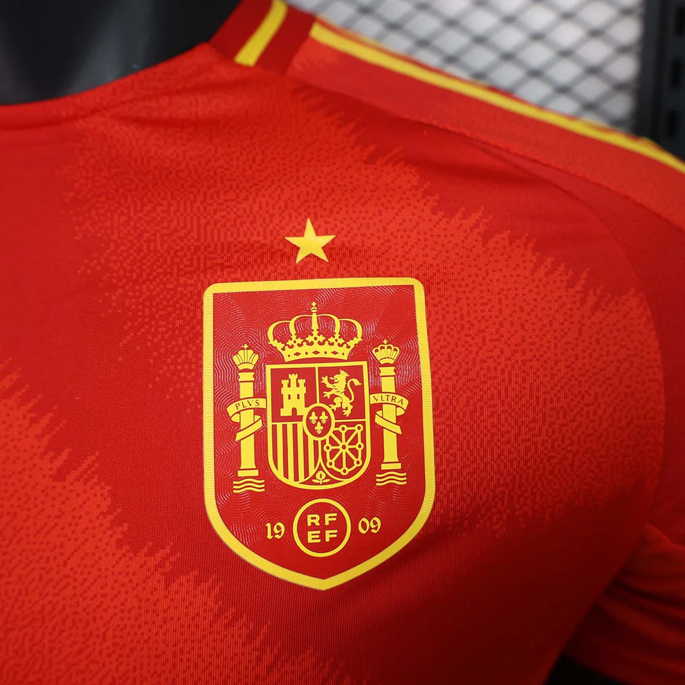 2024 Spain Home Football Shirt- Player Version