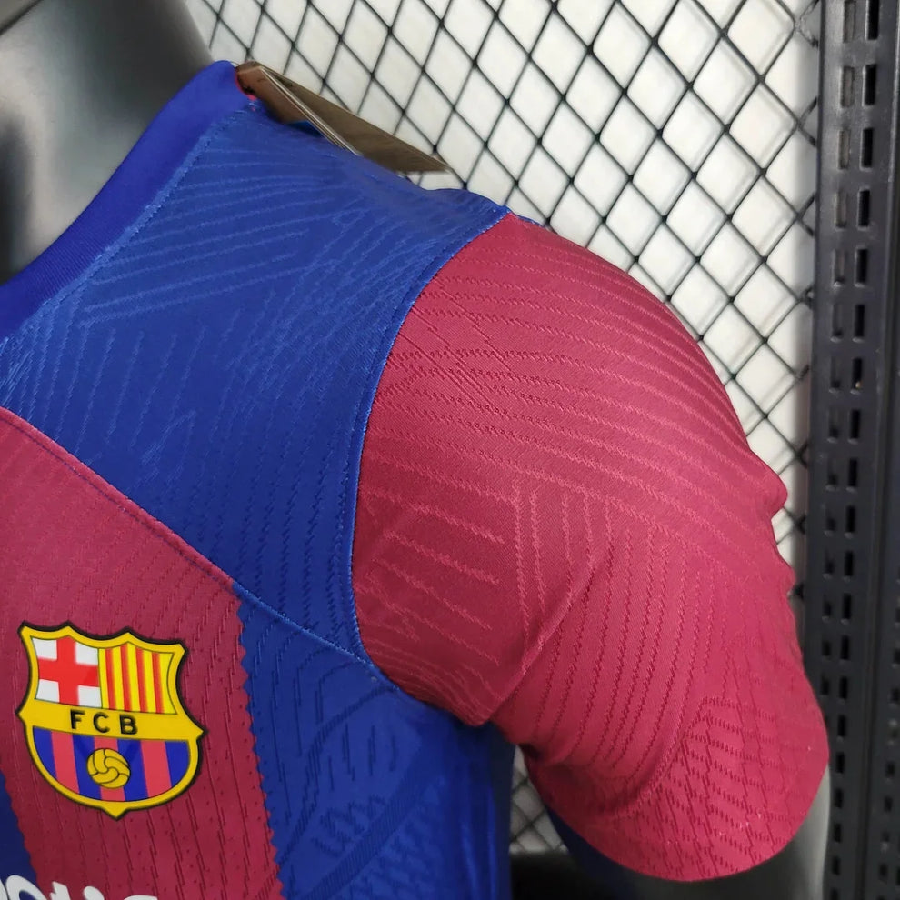 2023/2024 Barcelona Home Football Shirt- Player Version