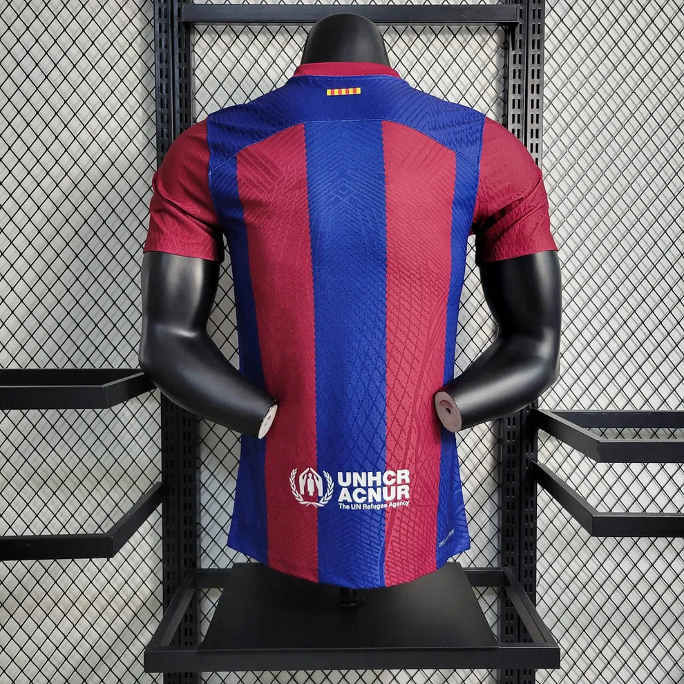2023/2024 Barcelona Home Football Shirt- Player Version