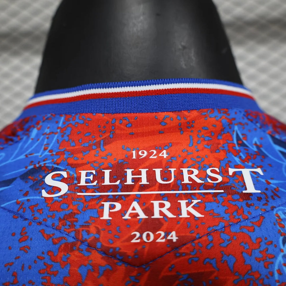 2024/2025 Crystal Palace Home Football Shirt- Player Version