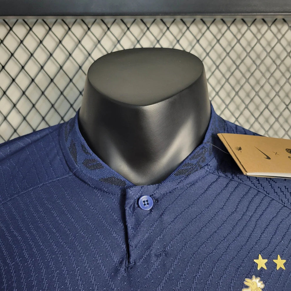 2022 FIFA World Cup France Home Football Shirt- Player Version