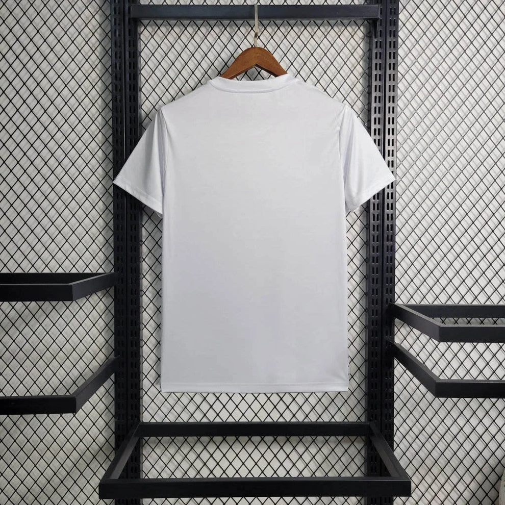 2023/2024 Real Madrid Reflective Balmain White Football Shirt