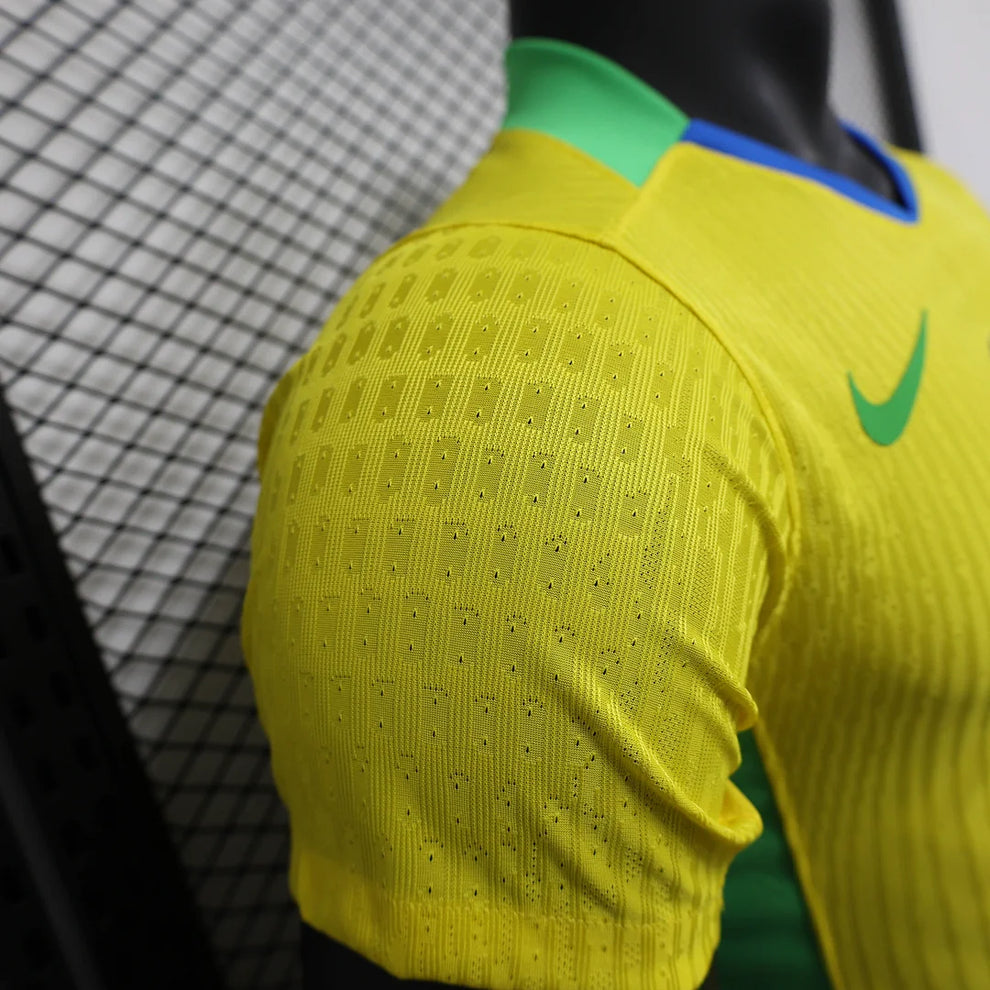 2025 Brazil Home Soccer Jersey - Player Version