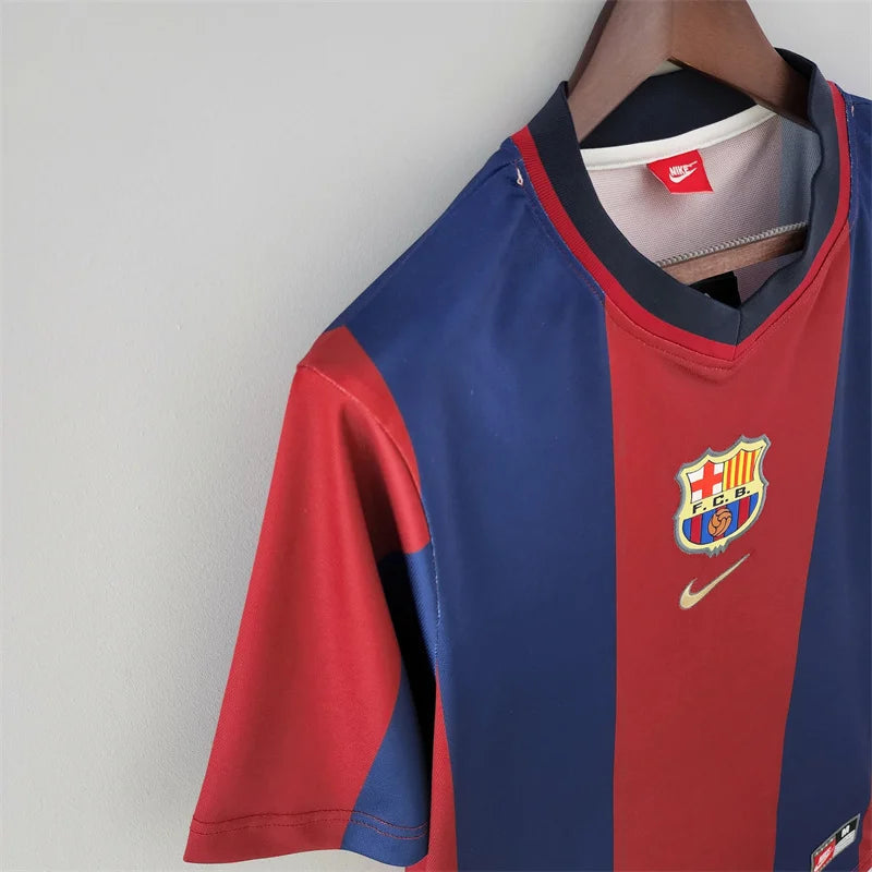 1998/1999 Retro Barcelona Football Shirt Home