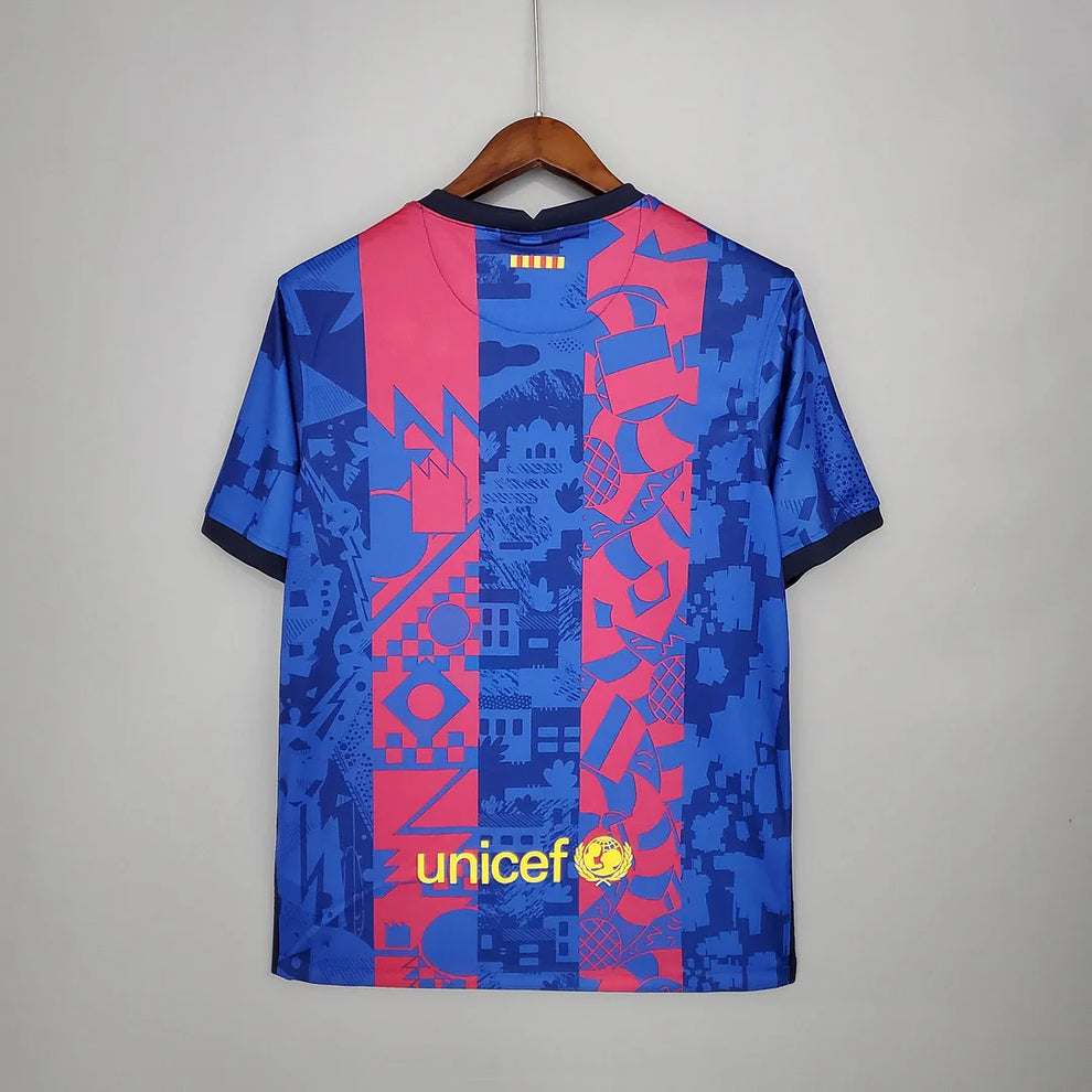 Barcelona Football Shirt 2021 / 2022 Retro