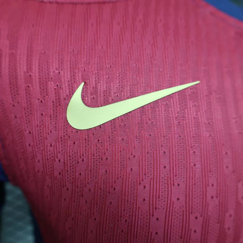 2024/2025 Barcelona Home Football Shirt- Player Version
