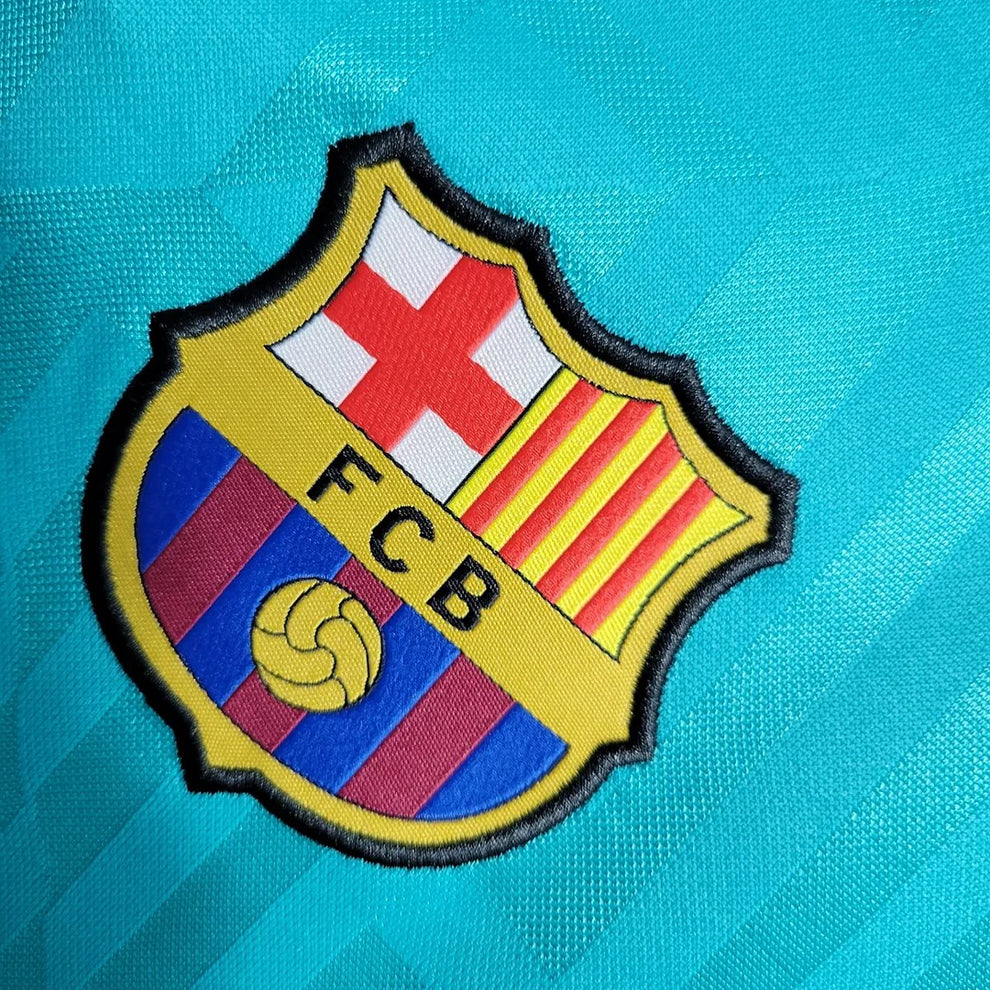 2019/2020 Retro Barcelona Third Away Football Shirt