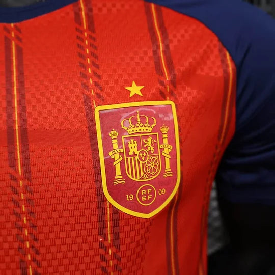 2026 Spain Home Football Jersey- Player Version