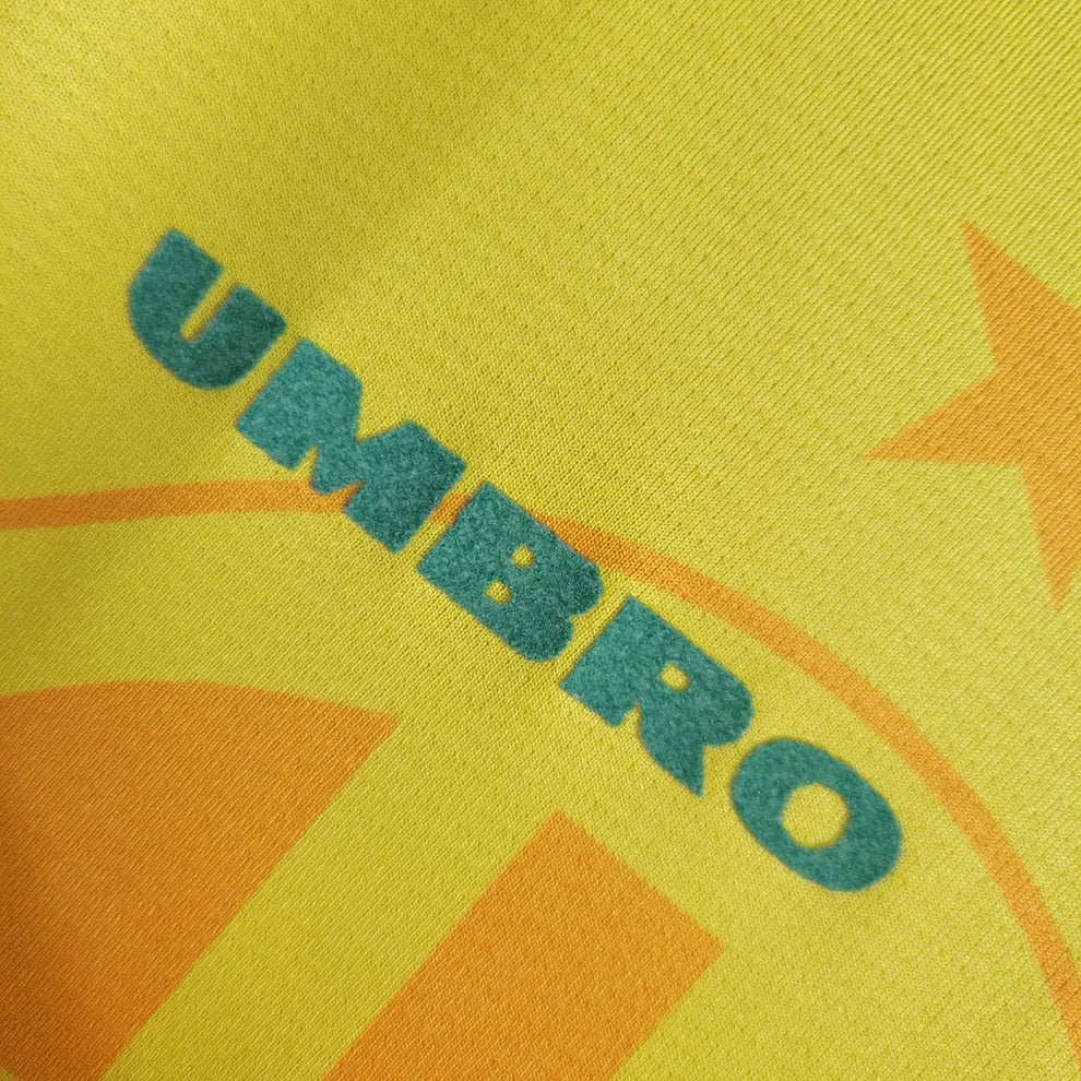 1994 Retro Brazil Soccer Jersey Home