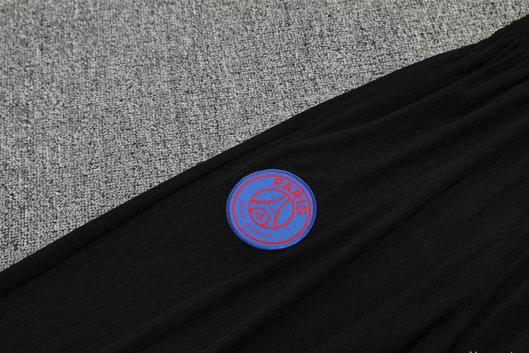 2025/2026 PSG Paris Saint-Germain White Half-Pull Tracksuit