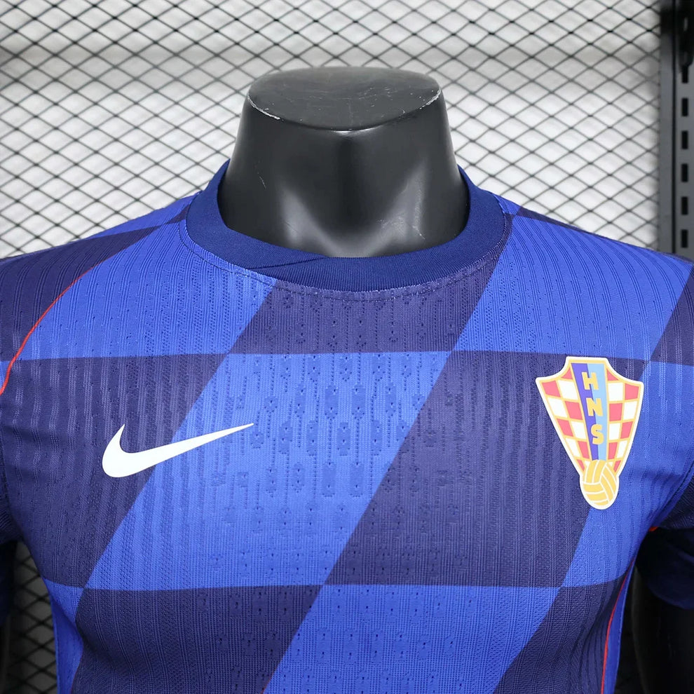 2024 Croatia National Away  Football Shirt - Player Version