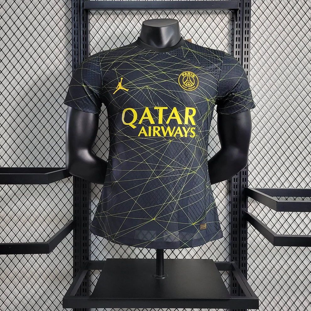2022/2023 Psg Paris Saint-Germain Fourth Away Football Shirt - Player Version