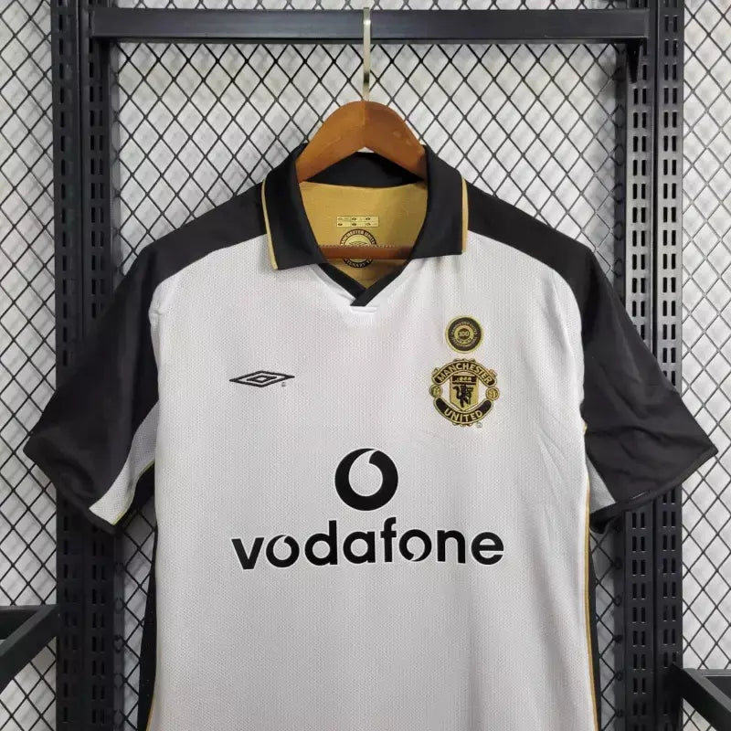 Retro 2001/2002 Manchester United Third Centenary Reversible Jersey