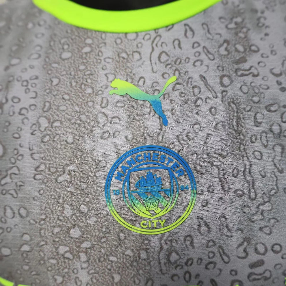 2025/2026 Player Version Manchester City Third Away Football Shirt