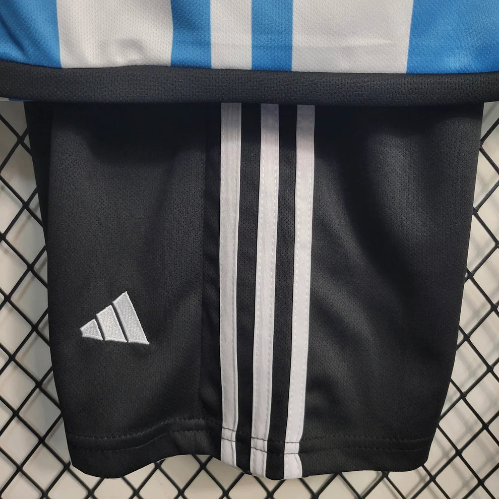 2022 Argentina Home Football Shirt Kids Size
