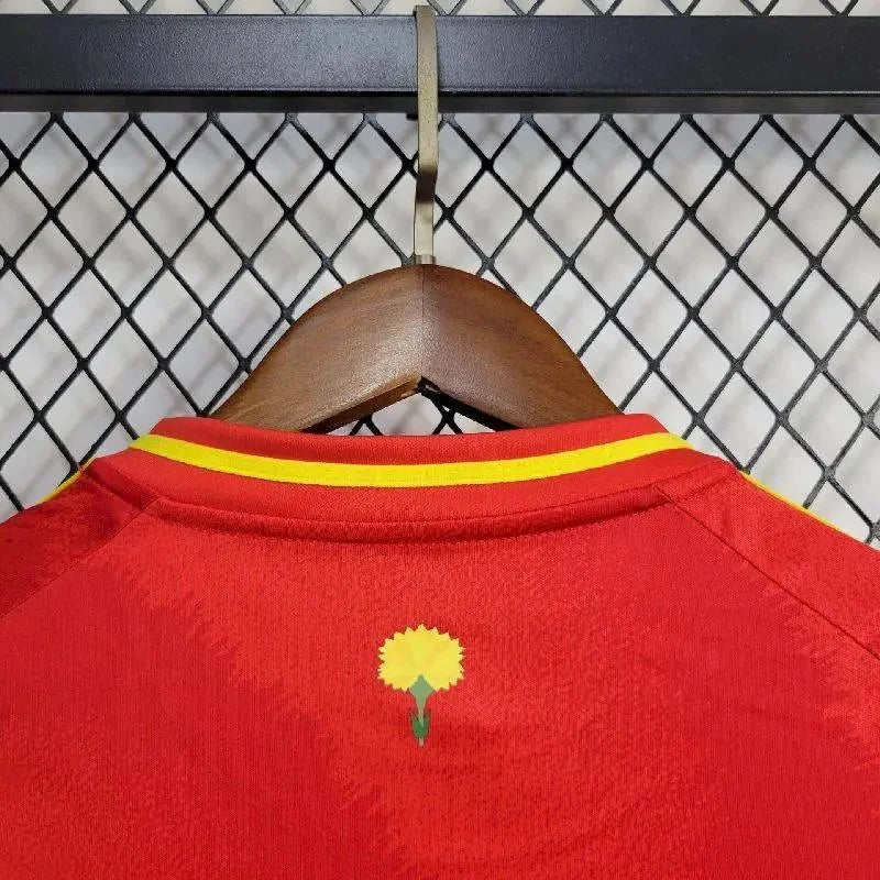 2024 Kids Size Spain Home Football Shirt