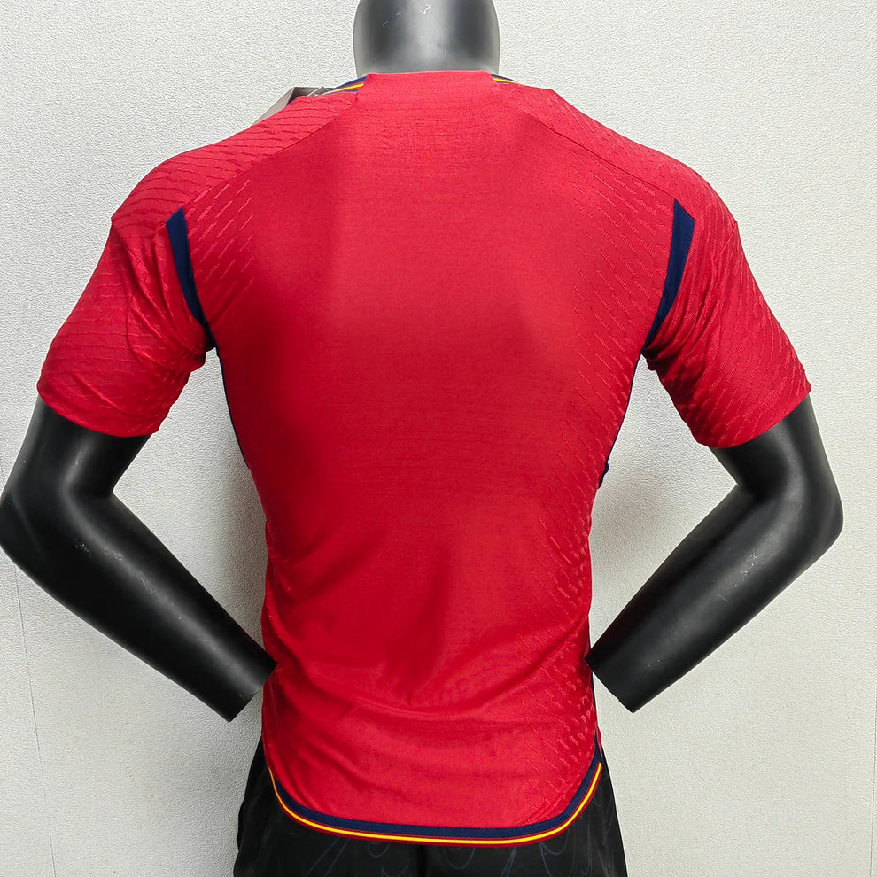 2022 FIFA World Cup Spain Home Soccer Shirt- Player Version