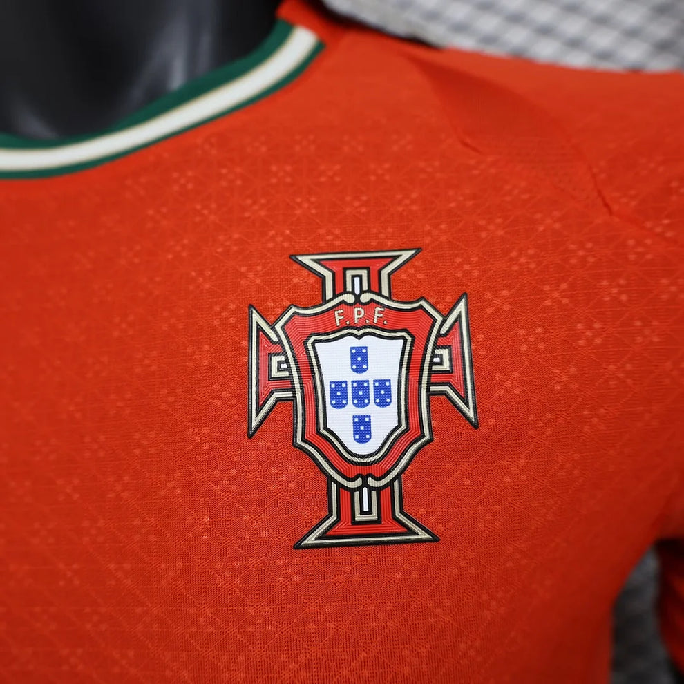2025 Portugal Home Football Shirt- Player Version