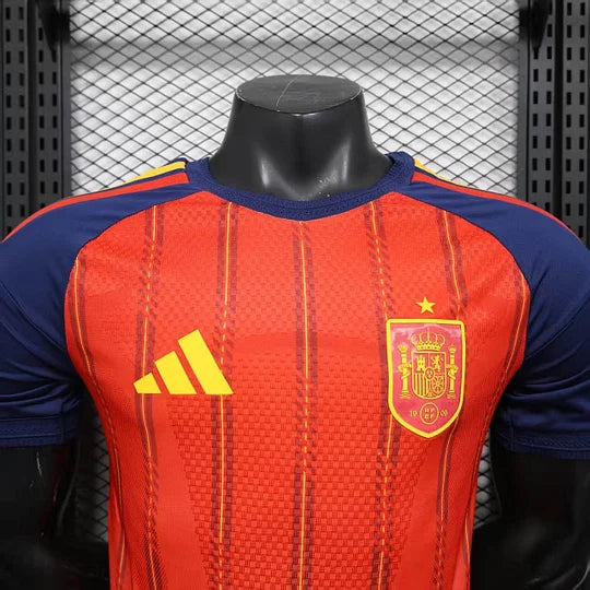 2026 Spain Home Football Jersey- Player Version