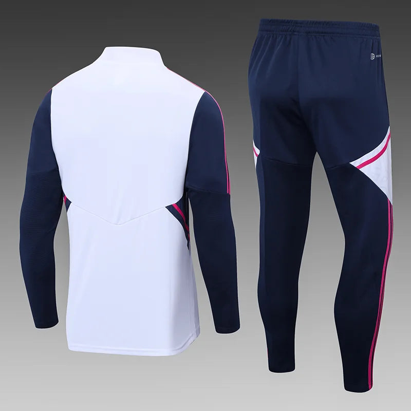 2022/2023 Arsenal Half-Pull Tracksuit White